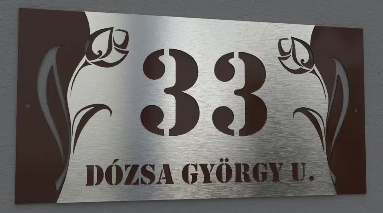 A házszámok feltüntetése törvényi kötelezettség!