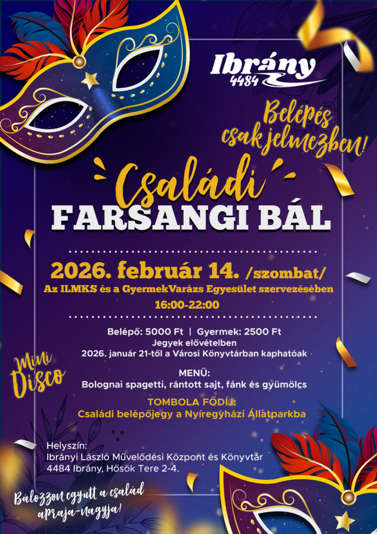 Családi Farsangi Bál