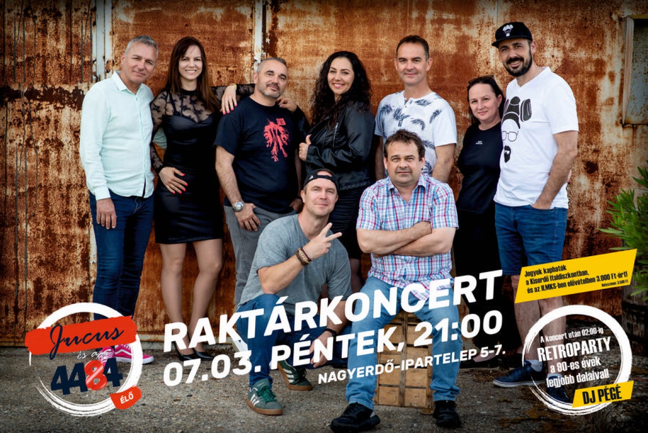Jucus és a 4484 Raktárkoncert 3.0