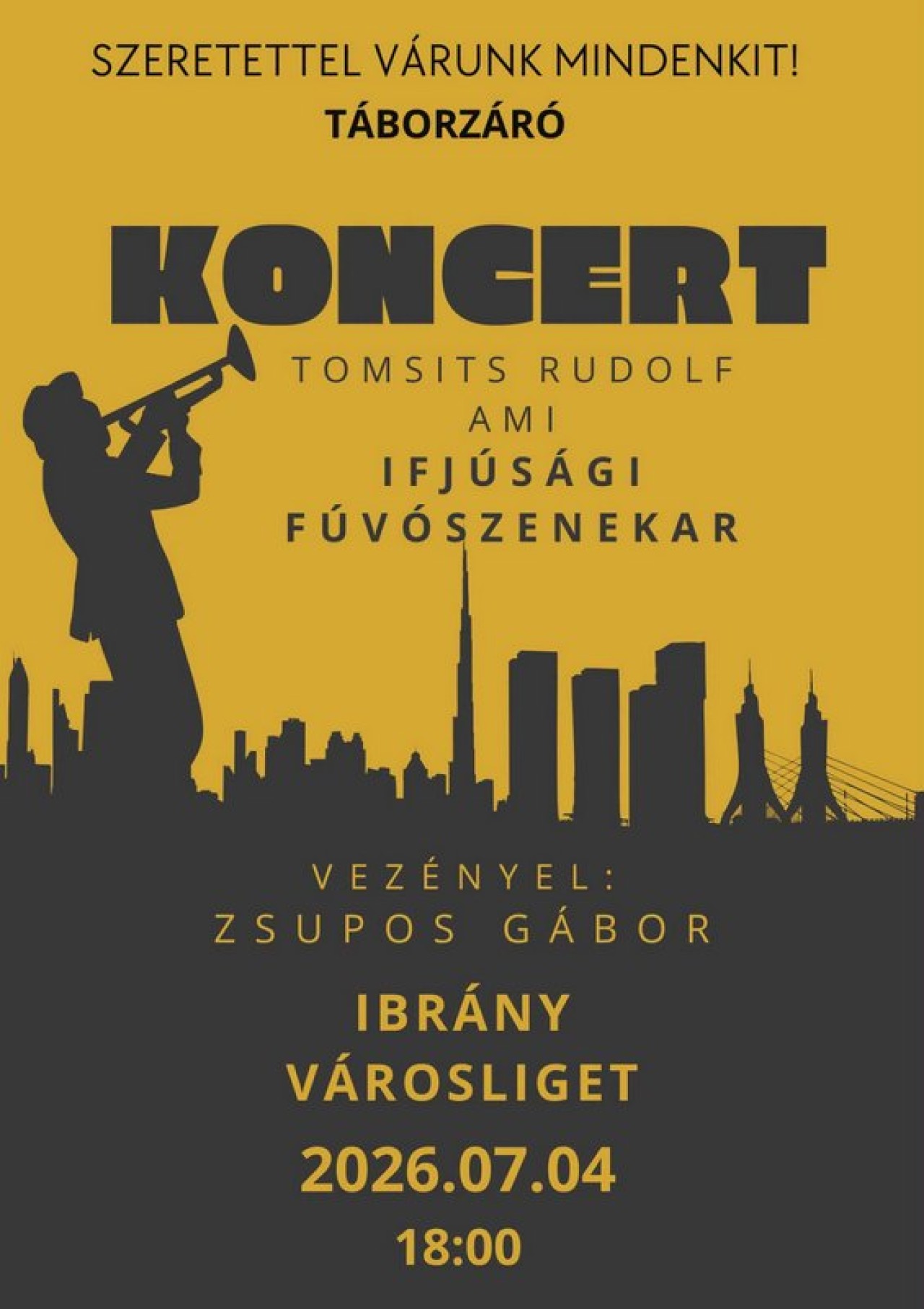 Fúvószenekari koncert