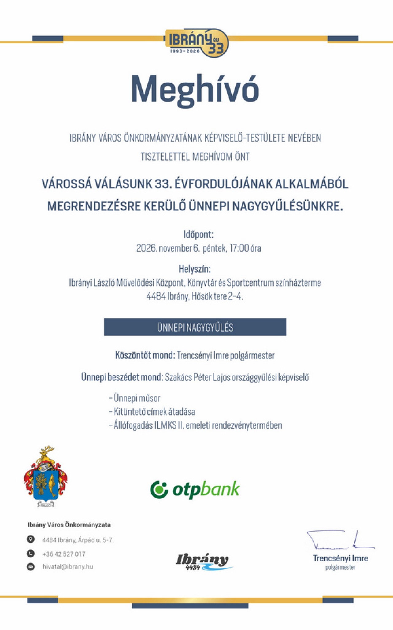 Ünnepi nagygyűlés